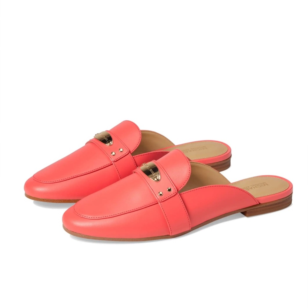 Michael Michael Kors Mk Plate Mule Women's Shoes